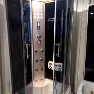 Shower Unit With Steam and Digital Control Panel