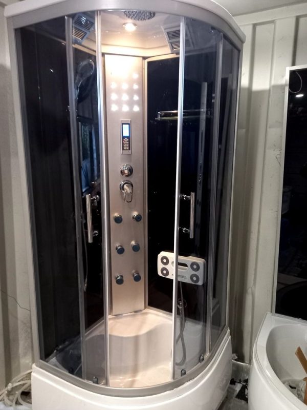 Shower Unit With Steam and Digital Control Panel