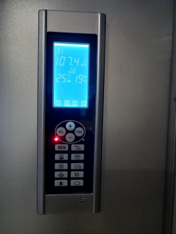 Shower Unit With Steam and Digital Control Panel - Image 3